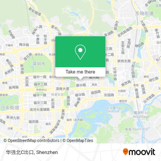 华强北C出口 map