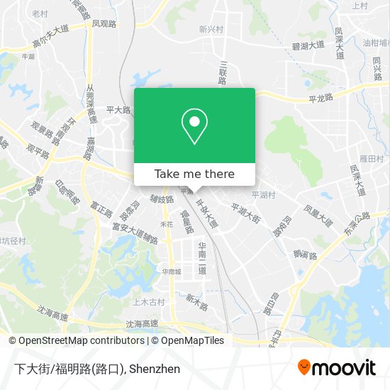 下大街/福明路(路口) map