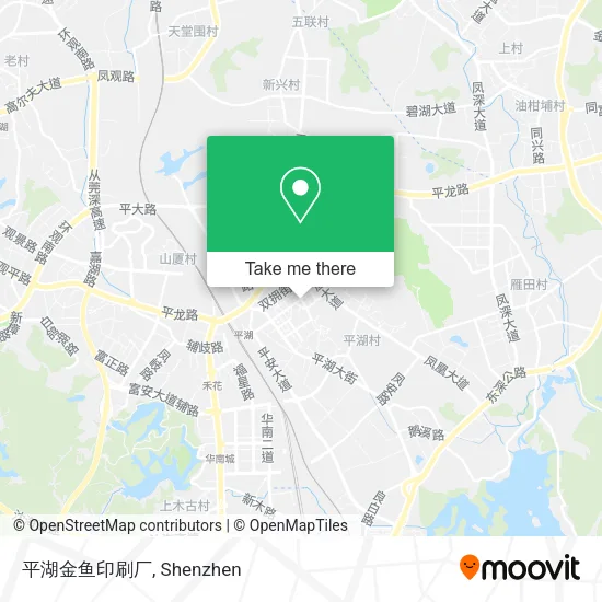 平湖金鱼印刷厂 map