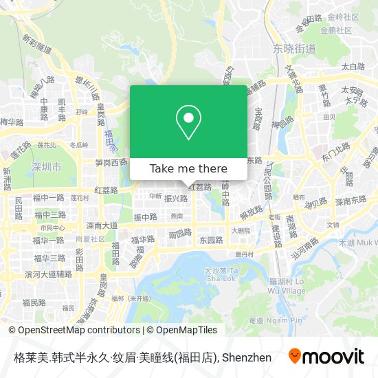 格莱美.韩式半永久·纹眉·美瞳线(福田店) map