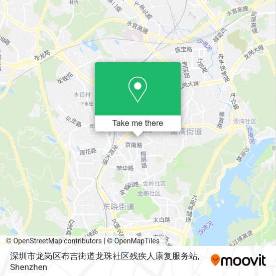 深圳市龙岗区布吉街道龙珠社区残疾人康复服务站 map
