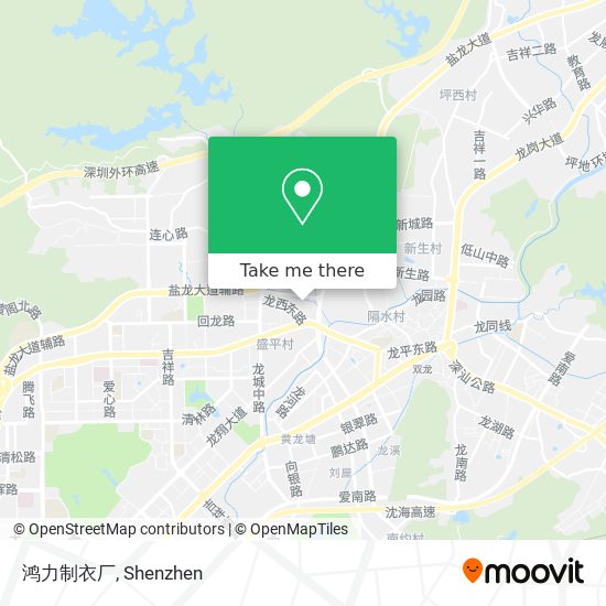 鸿力制衣厂 map