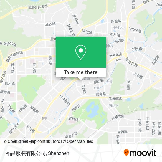福昌服装有限公司 map