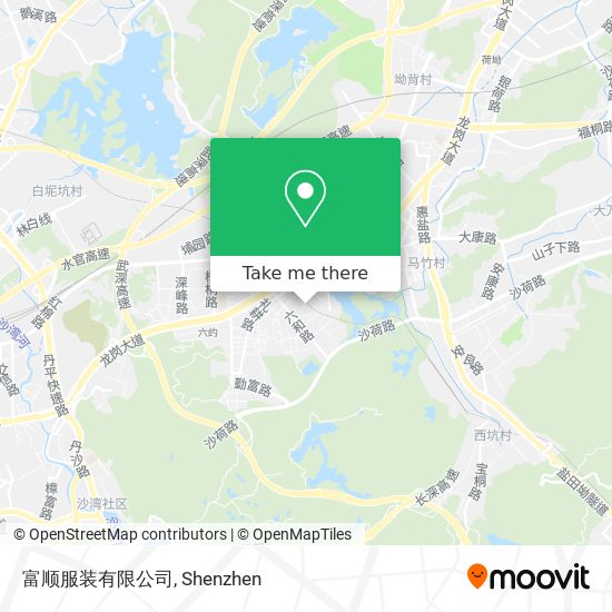 富顺服装有限公司 map