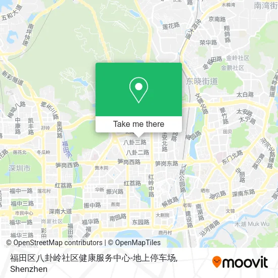 福田区八卦岭社区健康服务中心-地上停车场 map