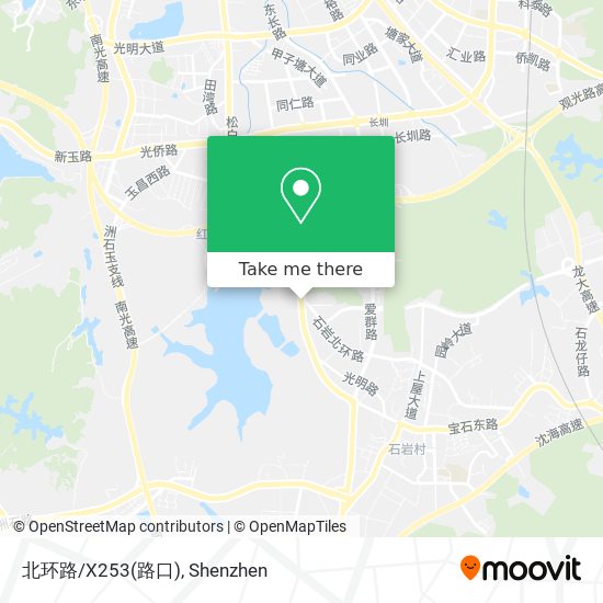 北环路/X253(路口) map