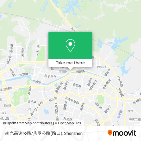 南光高速公路/燕罗公路(路口) map