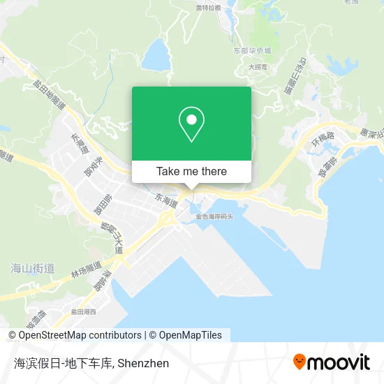 海滨假日-地下车库 map