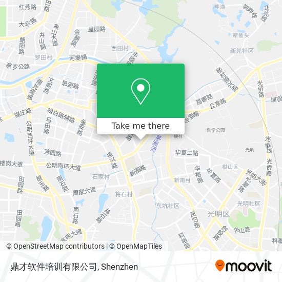 鼎才软件培训有限公司 map