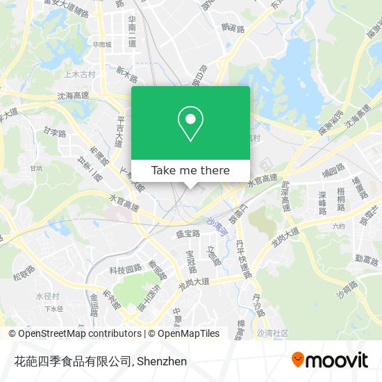 花葩四季食品有限公司 map