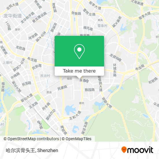 哈尔滨骨头王 map