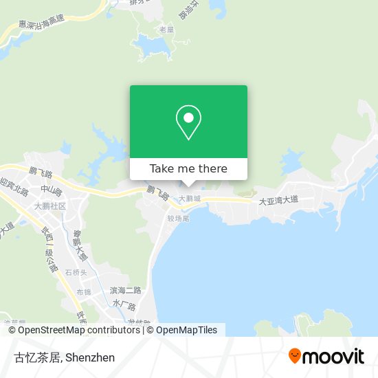 古忆茶居 map