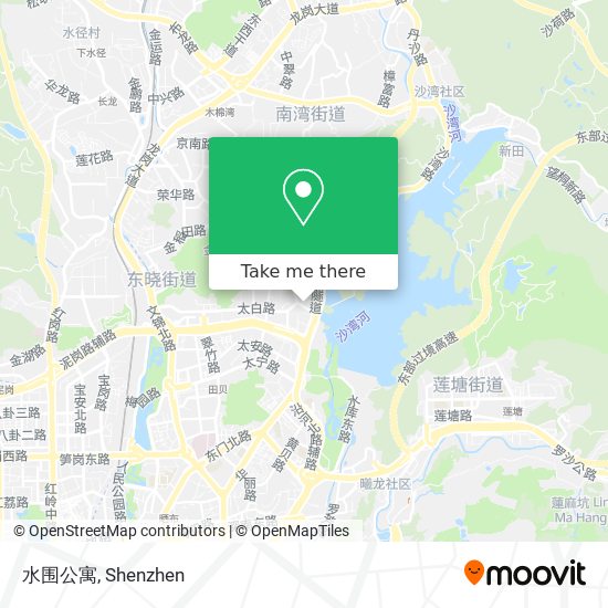 水围公寓 map