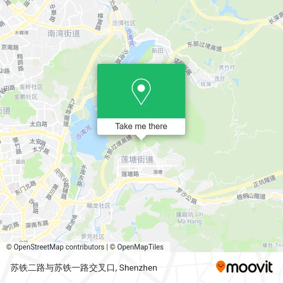 苏铁二路与苏铁一路交叉口 map