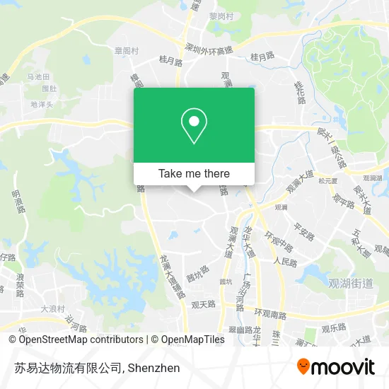 苏易达物流有限公司 map