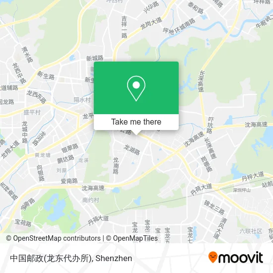 中国邮政(龙东代办所) map