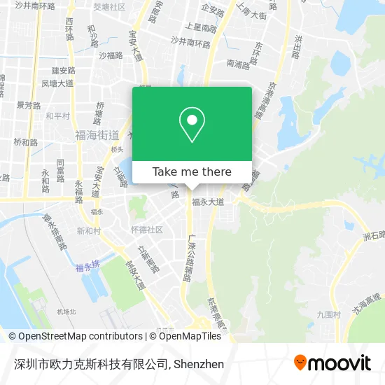深圳市欧力克斯科技有限公司 map