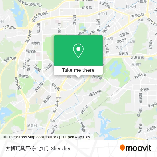 方博玩具厂-东北1门 map