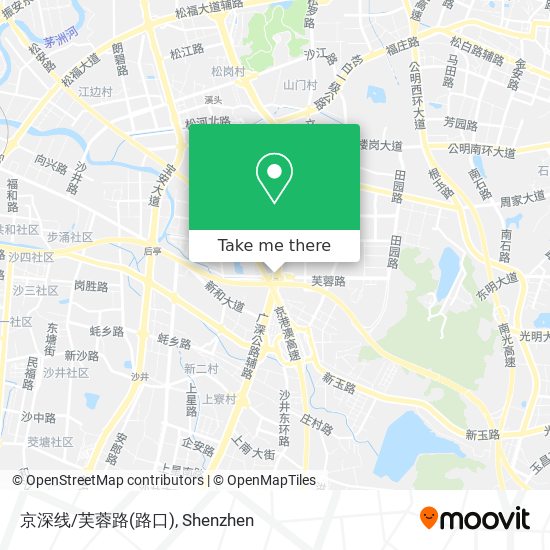 京深线/芙蓉路(路口) map