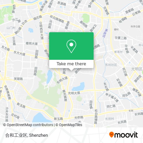 合和工业区 map