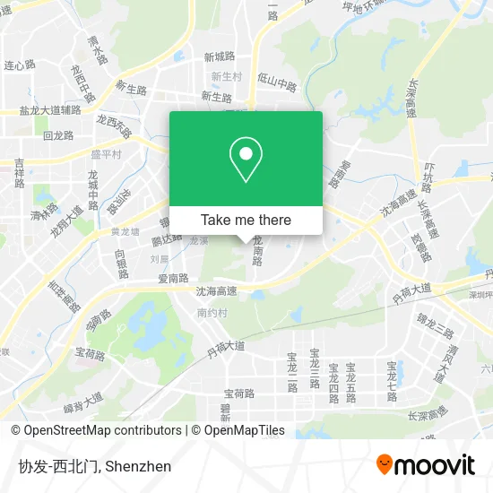 协发-西北门 map