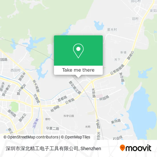 深圳市深北精工电子工具有限公司 map