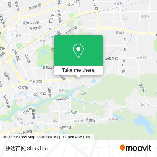 快达百货 map