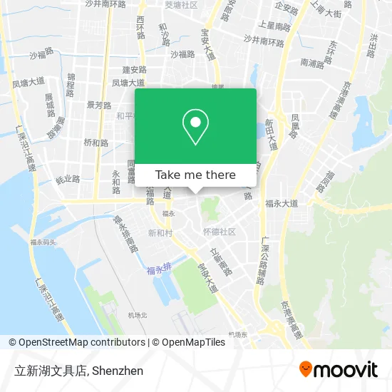 立新湖文具店 map