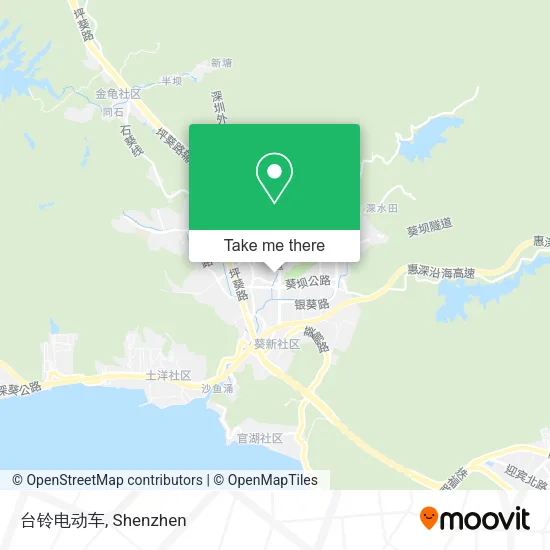 台铃电动车 map