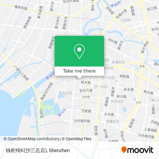钱柜纯K(沙三总店) map
