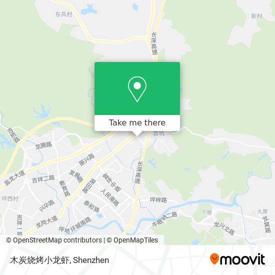 木炭烧烤小龙虾 map