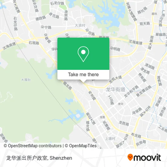 龙华派出所户政室 map