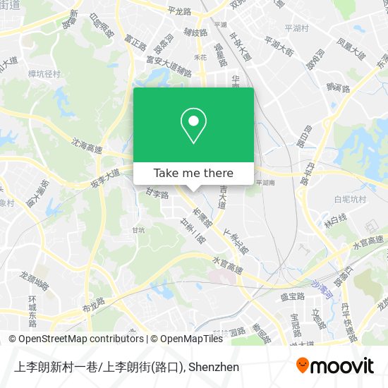 上李朗新村一巷/上李朗街(路口) map