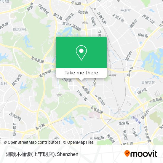 湘赣木桶饭(上李朗店) map