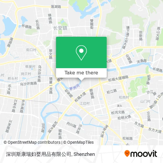 深圳斯康瑞妇婴用品有限公司 map