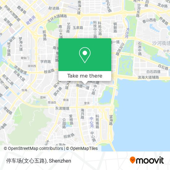 停车场(文心五路) map