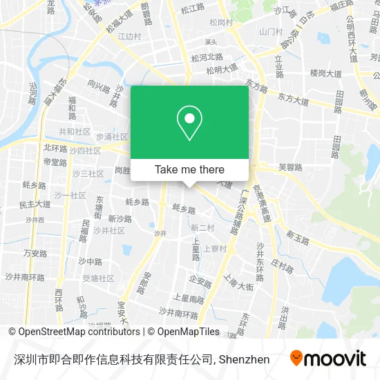 深圳市即合即作信息科技有限责任公司 map