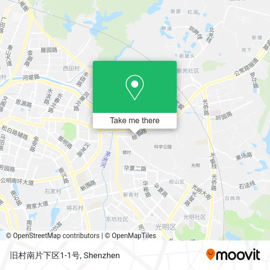 旧村南片下区1-1号 map