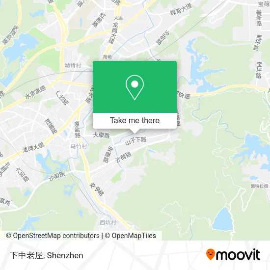 下中老屋 map