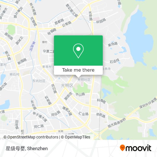 星级母婴 map