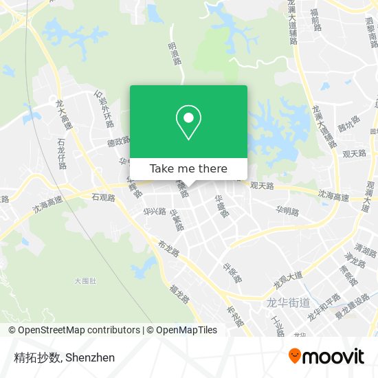 精拓抄数 map
