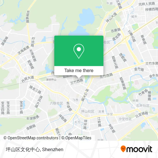 坪山区文化中心 map