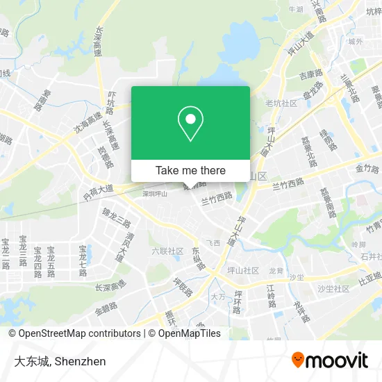大东城 map
