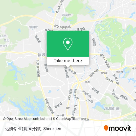 远航铝业(观澜分部) map