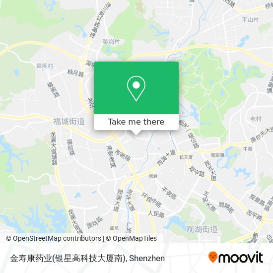 金寿康药业(银星高科技大厦南) map