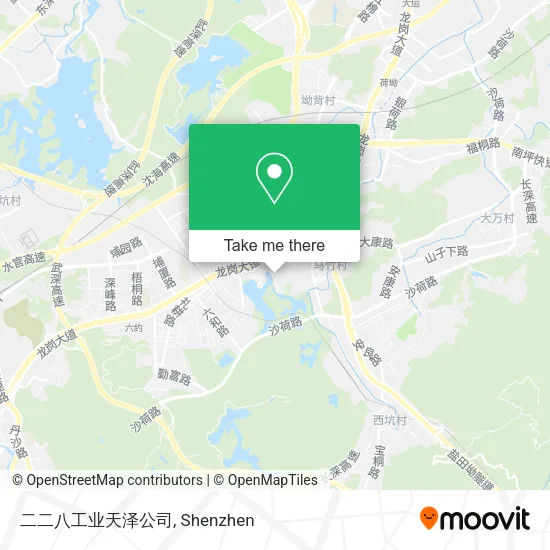 二二八工业天泽公司 map