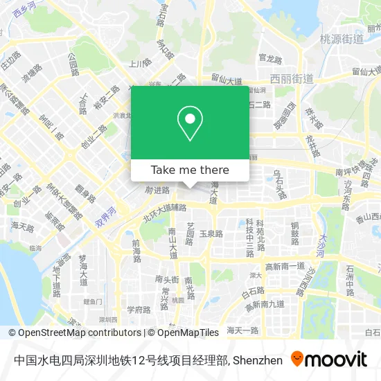 中国水电四局深圳地铁12号线项目经理部 map