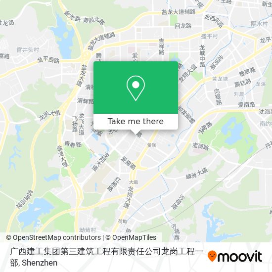 广西建工集团第三建筑工程有限责任公司龙岗工程一部 map