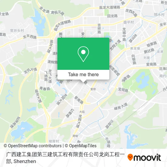 广西建工集团第三建筑工程有限责任公司龙岗工程一部 map