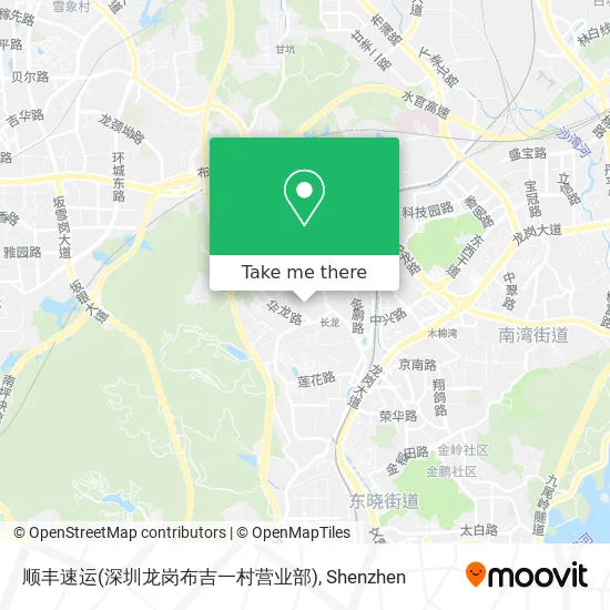 顺丰速运(深圳龙岗布吉一村营业部) map
